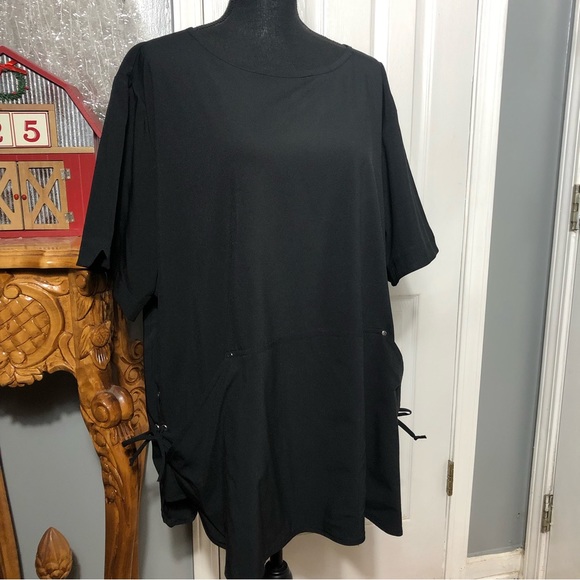 Tops - Easy Stretch Butter Soft Black Srub Top